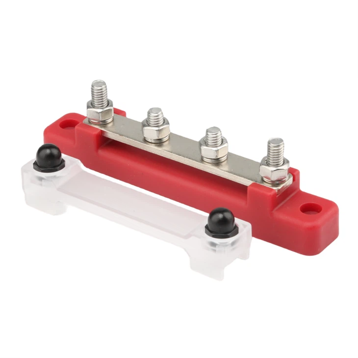 4 Way Bus Bar Power Distribution Block