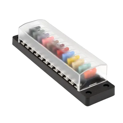 Boîte à fusibles automobile marine étanche à 12 voies