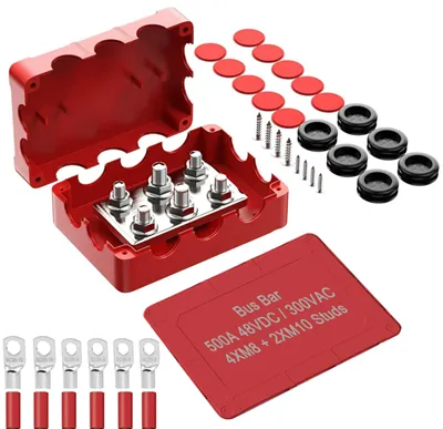 Boîte de borne de distribution d'énergie étanche